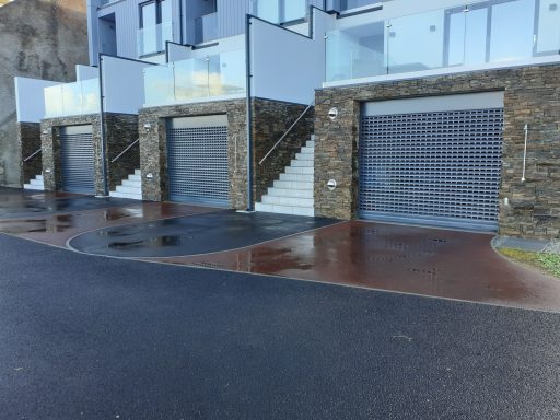Punched roller shutters