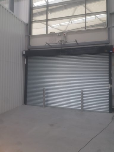 Car park roller shutter