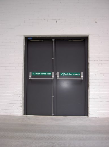 Emergency exit doors