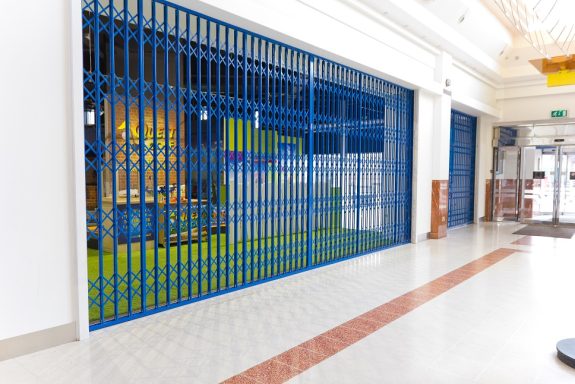 Sliding grille
