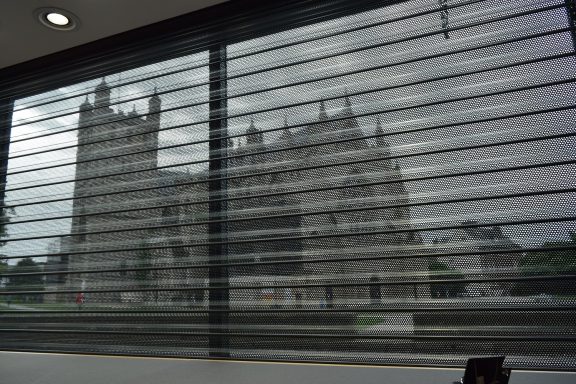 Steel perforated shutter