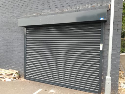 Powder coated roller shutter